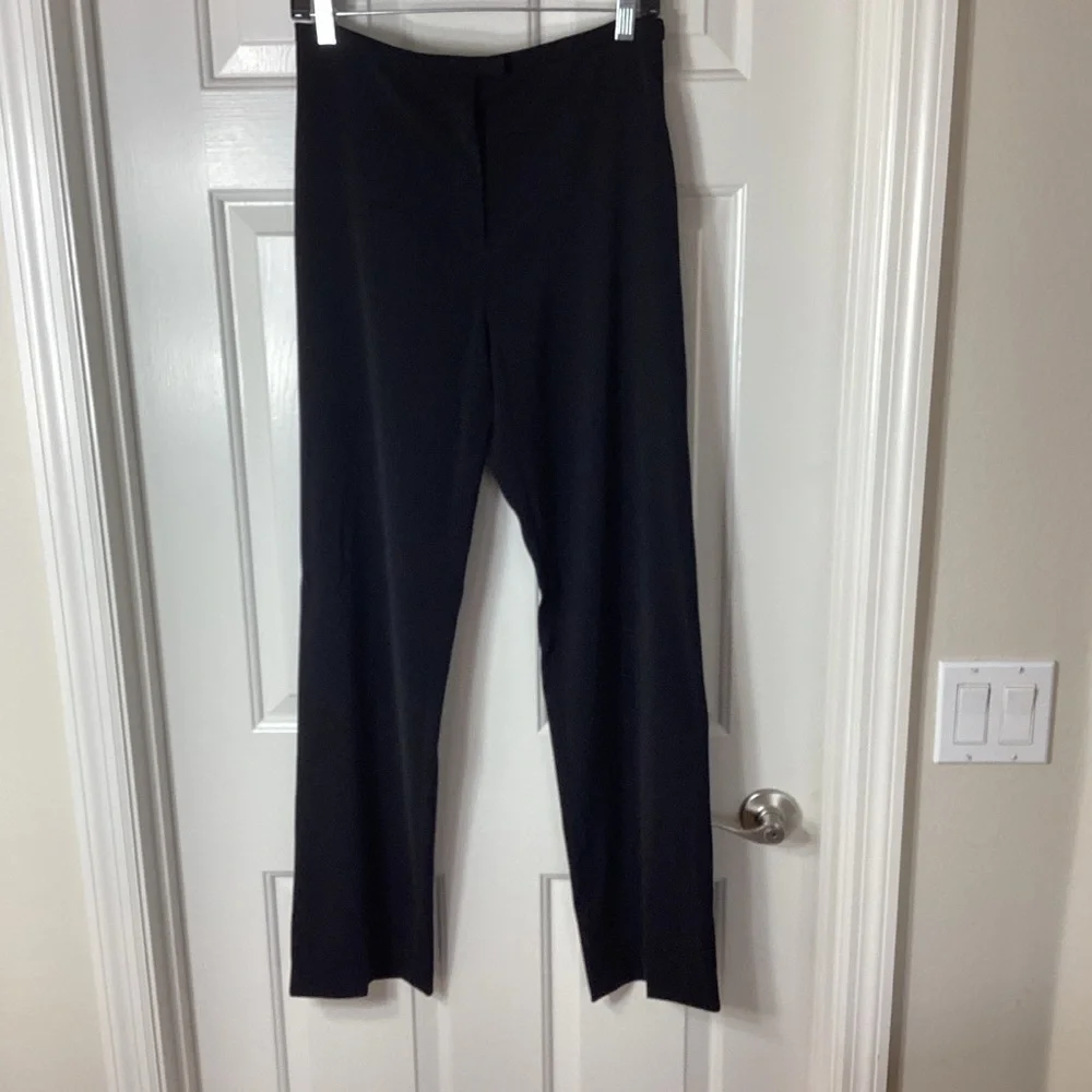 Arden B Black Straight Leg Dress Pants Sz 6 - Picture 4 of 13